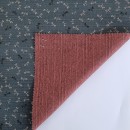 Oze Col. 102 Teal/Red - Double sided indigo